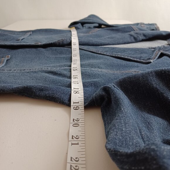 Contrast Jeans Denim Jacket - Picture 10 of 16